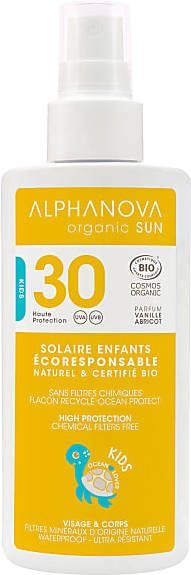 Alphanova SUN BIO zonnebrand SPF 30 KIDS Spray 125 g