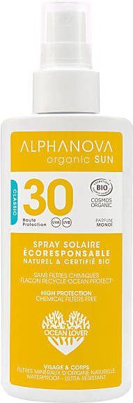 Alphanova SUN BIO zonnebrand SPF 30 Spray- 125 g
