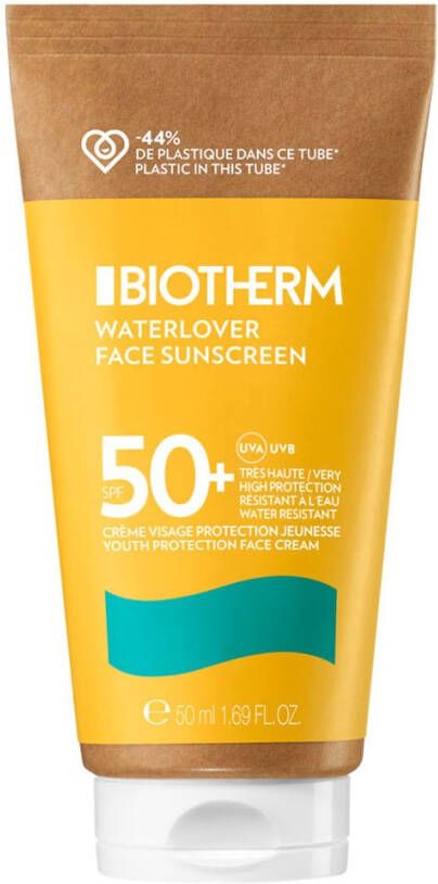 Biotherm Waterlover Face Sunscreen SPF50 zonnebrand voor het gezicht