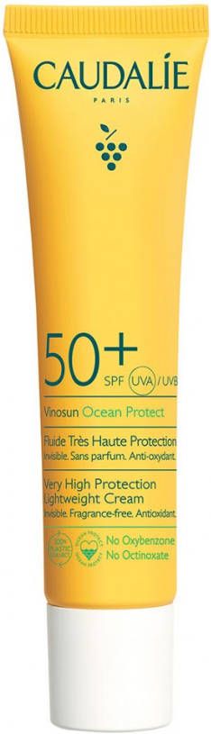Caudalie Vinosun Ocean Protect SPF 50 zonnebrand voor het gezicht