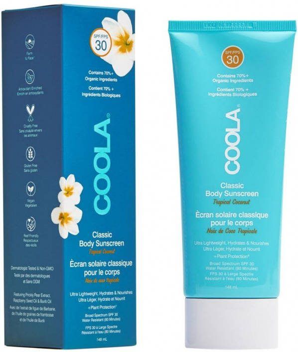 Coola Classic Body Organic Sunscreen Lotion SPF30 Tropical Coconut zonnebrand