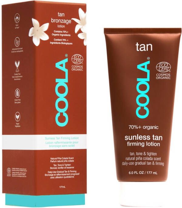 Coola Organic Graduan Sunless Tan Firming Lotion verstevigende zelfbruiner