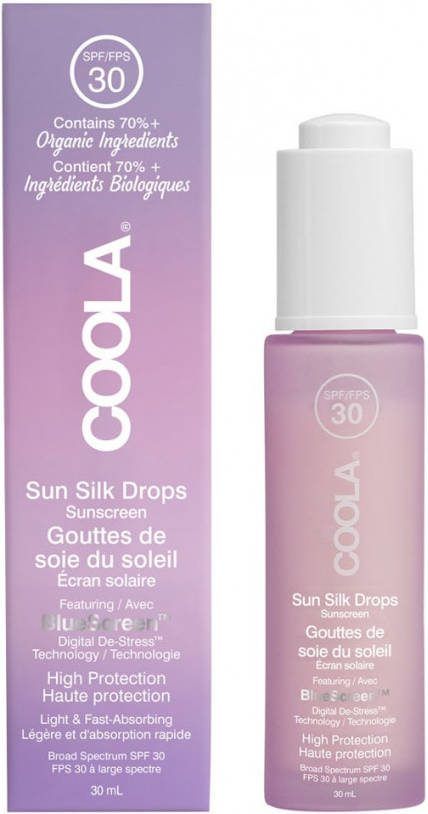 Coola Sun Silk Drops zonnebrand voor het gezicht