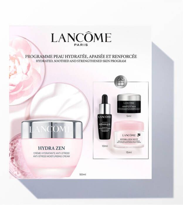 Lancô, me Hydra Zen Anti Stress Cream Routine Set Limited Edition verzorgingsset