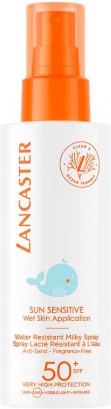 Lancaster Sun Sensitive Kids Water Resistant Milky Spray SPF 50 kids zonnebrandspray online kopen