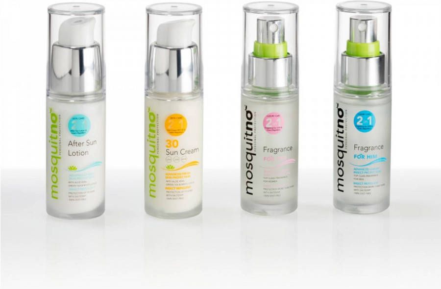 MosquitNo Persoonlijke Verzorging Set 4x30 Ml