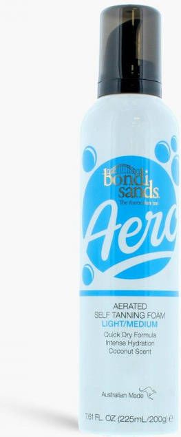 Bondi Sands Aero Foam Light/Medium 225Ml, 01 Light Brown