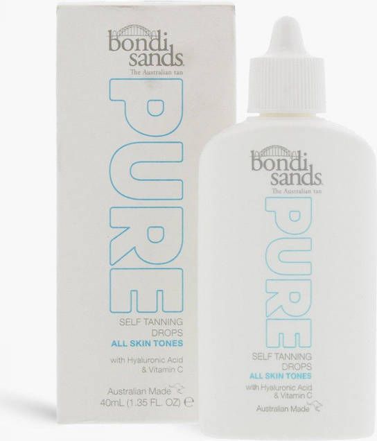 Bondi Sands Pure Self Tan Drops 40Ml, Clear