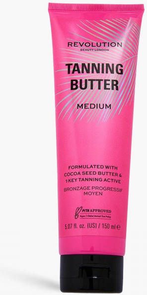boohoo Revolution Buildable Tanning Butter Light/Medium, Cream