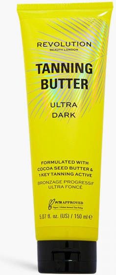 boohoo Revolution Buildable Tanning Butter Ultra Dark, Cream