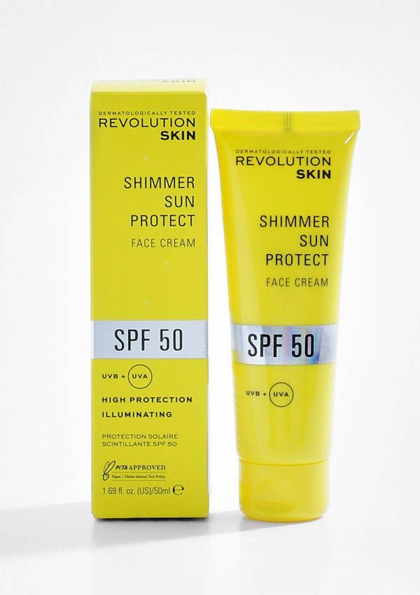 boohoo Revolution Skincare Spf 50 Matt Protect Sunscreen Zonnebrand, White