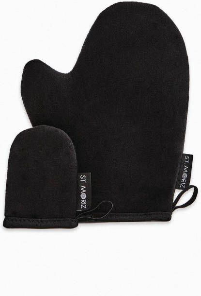 boohoo St Moriz Dubbele Want, Black