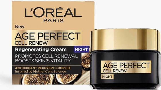 Loreal L'Oreal Paris Cell Renew Night Cream Nachtcrè, me, Multi