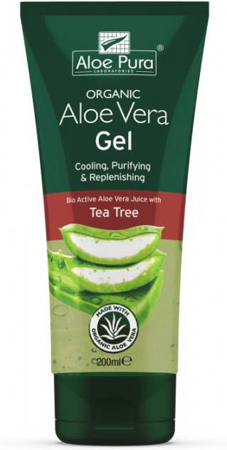 Aloe Pura Aloe Vera Gel met antiseptisch Tea Tree Olie