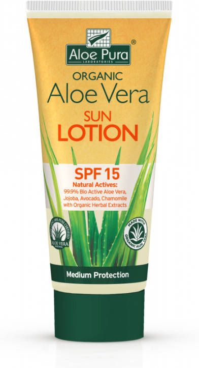 Aloe Pura Aloe Vera Sun Lotion SPF15