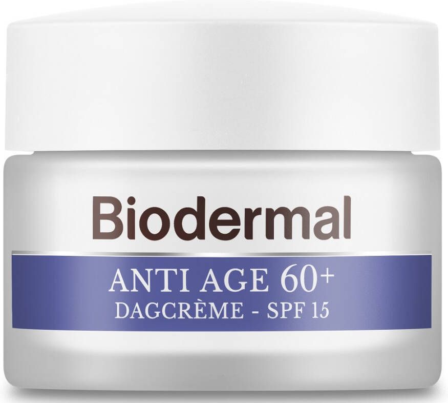 Biodermal Anti Age 60+ dagcrème tegen huidveroudering SPF15 50 ml