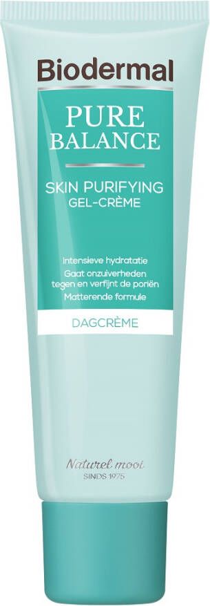 Biodermal Pure Balance Skin Purifying Dag Gel Crè, me matterende dagcrè, me