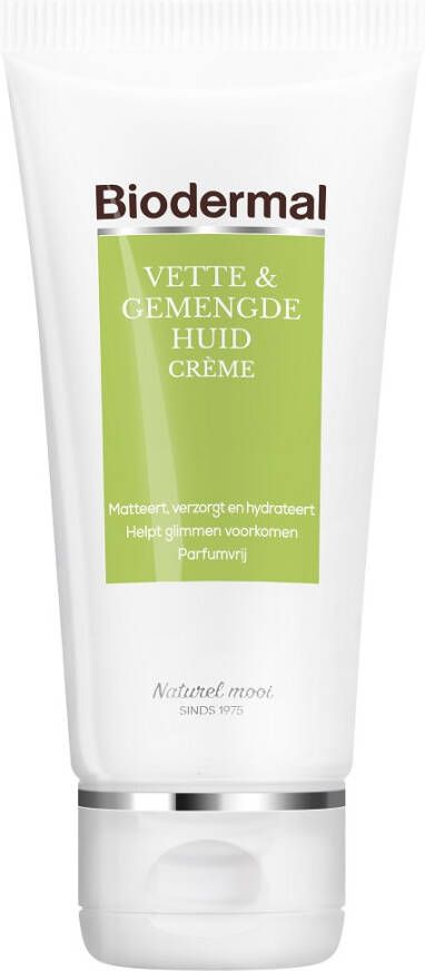 Biodermal Vette en Gemengde Huid dagcrème 50 ml