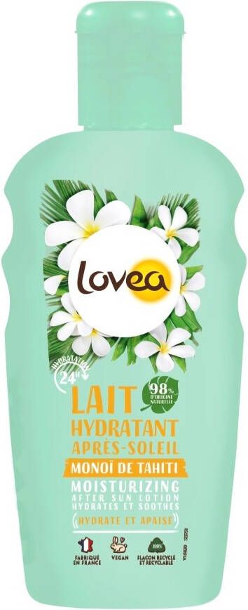 Lovea 12x Sun Kalmerende Aftersun Melk Tahiti Monoï 150 ml