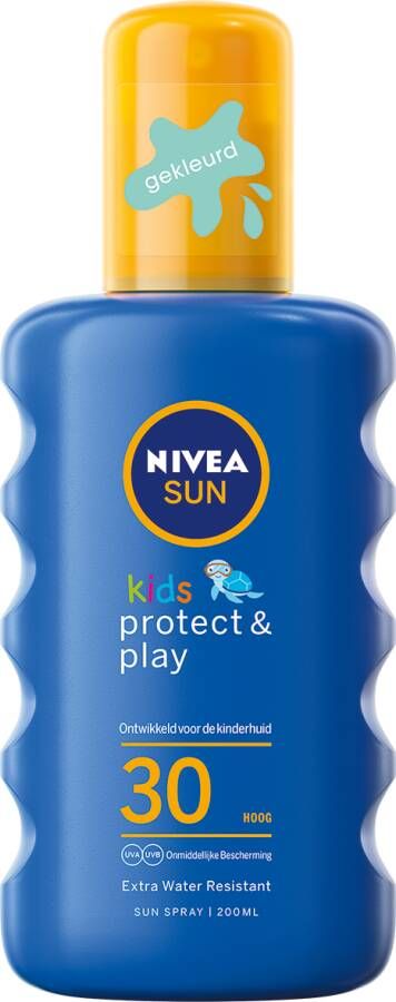 Nivea Zonnebrand Spray Kids Extra Water Proof SPF 30 200 ml online kopen
