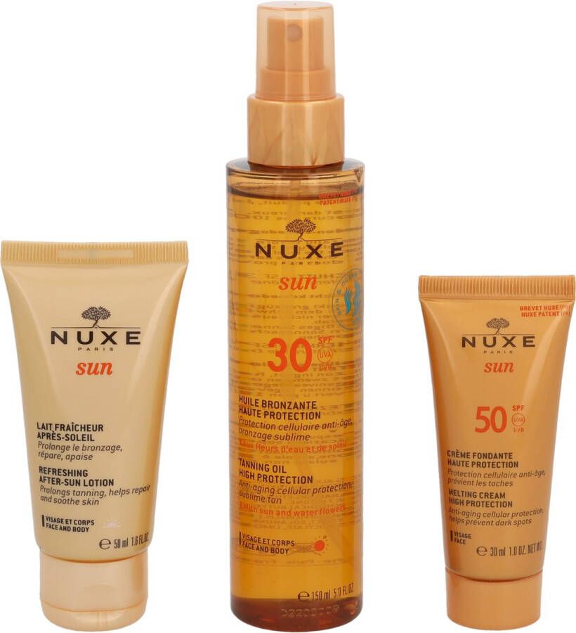 Nuxe Travel With Sun Set 3 stuks