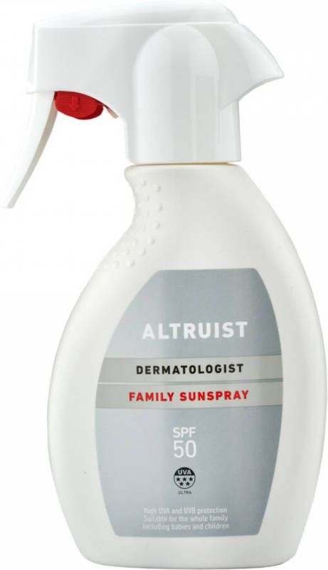 Altruist Zonnebrand Family Spray SPF 50 250 ml