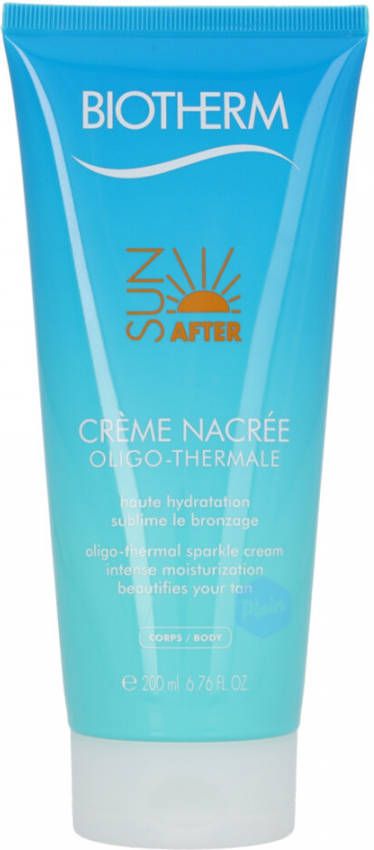 Biotherm After Sun Cè, me Nacré, e Oligo Thermale Face & Body glanzende aftersun