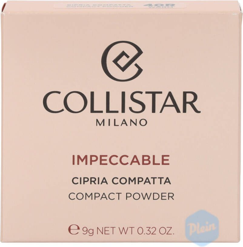Collistar Impeccable Compact Powder poeder 40R Warm Rose