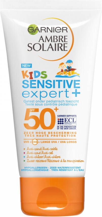 Garnier Ambre Solaire Garnier Ambre Solaire Sensitive Expert+ Kids zonnemelk SPF50+