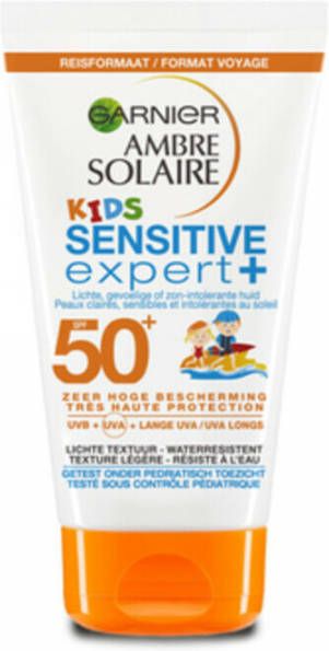 Garnier Ambre Solaire Reisformaat Kids zonnebrand SPF 50+ 50 ml