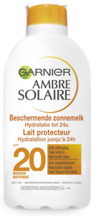 Garnier Ambre Solaire hydraterende zonnebrand SPF 20 200 ml