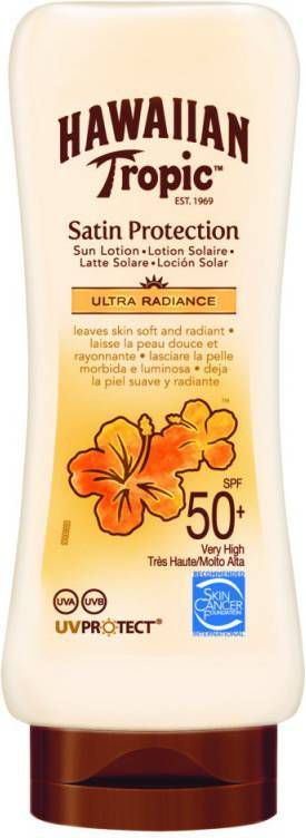 Hawaiian Tropic 6x Zonnebrand Lotion Hydratation SPF50 180 ml
