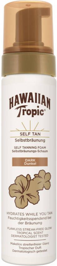 Hawaiian Tropic Sunless Tan Foam Dark 200ml