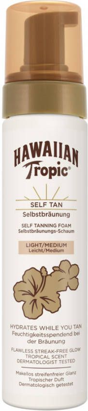 Hawaiian Tropic Sunless Tan Foam Light/Medium 200ml