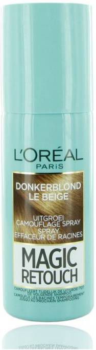 L'OrÃ©al Paris Coloration Magic Retouch uitgroei camoufleerspray Donkerblond