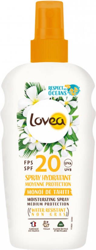 Lovea 12x Sun Zonnebrand Spray SPF20 150 ml