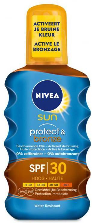 NIVEA SUN protect & bronze zonneoliespray SPF 30 200 ml