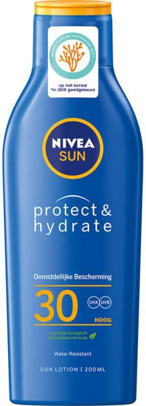 Nivea Sun Protect&amp, Hydrate Zonnemelk SPF 30 200 ml