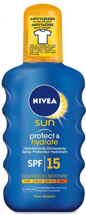 NIVEA SUN protect & hydrate hydraterende zonnespray SPF 15 200 ml
