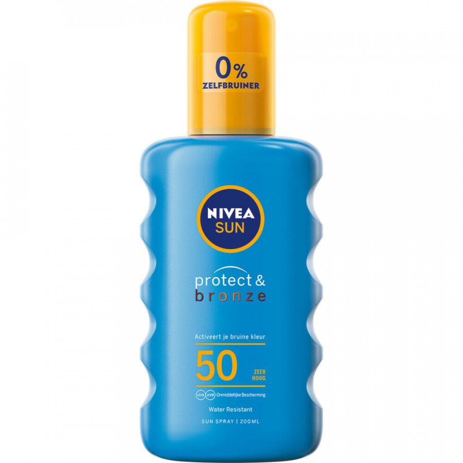 Nivea Sun Protect&amp, Bronze Zonnespray SPF 50 200 ml