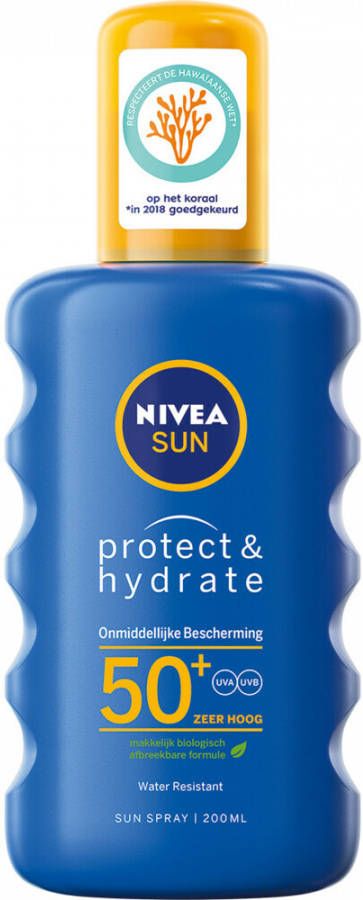 Nivea Sun Protect&amp, Hydrate Zonnespray SPF 50+ 200 ml