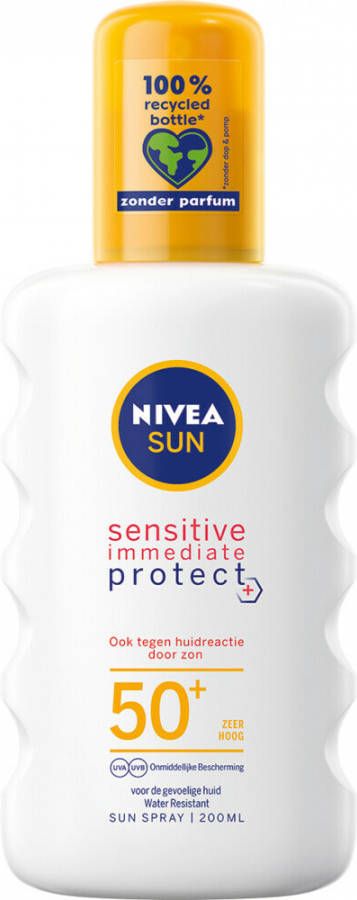 Nivea Sun Sensitive Anti Allergie Zonnemelk SPF50 200 ml