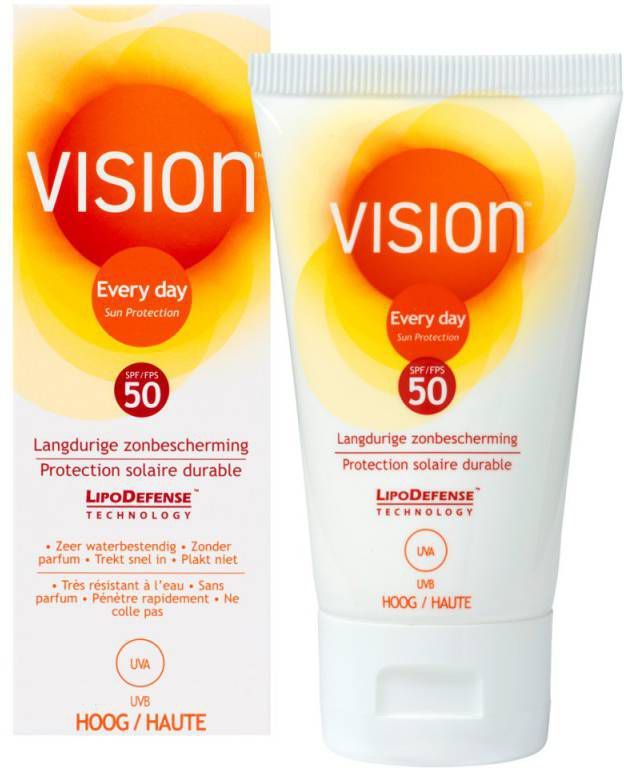 Vision 2x Zonnebrand Every Day Sun SPF 50 ml
