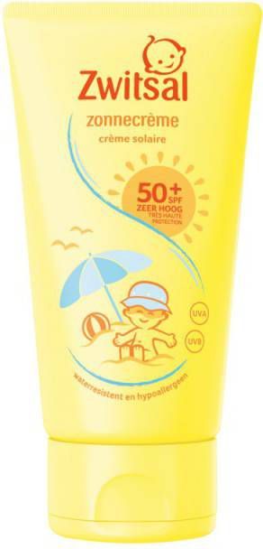 Zwitsal SPF 50+ Parfumvrij Zonnecreme 6 x 150 ml