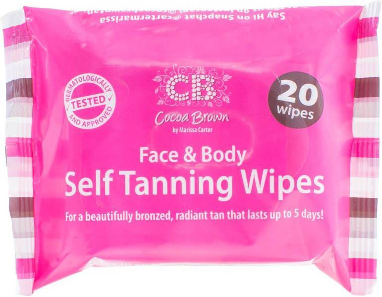 Cocoa Brown Self Tanning Wipes 20 Wipes
