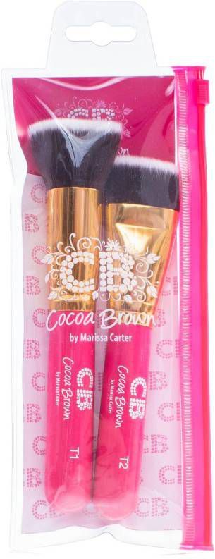 Cocoa Brown Tontouring 2 Piece Brush Set