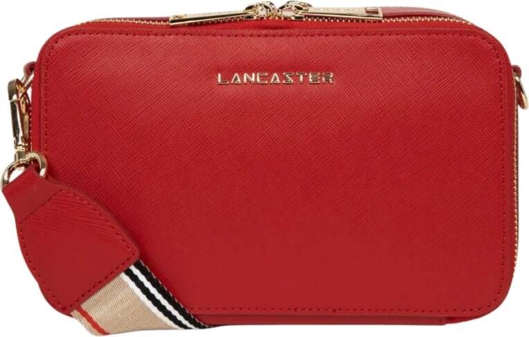 Lancaster Saffiano Signature Bag , Rood, Dames