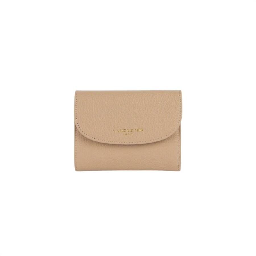 Lancaster Wallets Cardholders , Beige, Dames