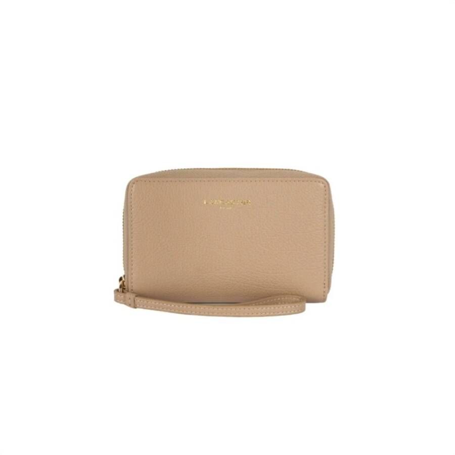 Lancaster Wallets Cardholders , Beige, Dames