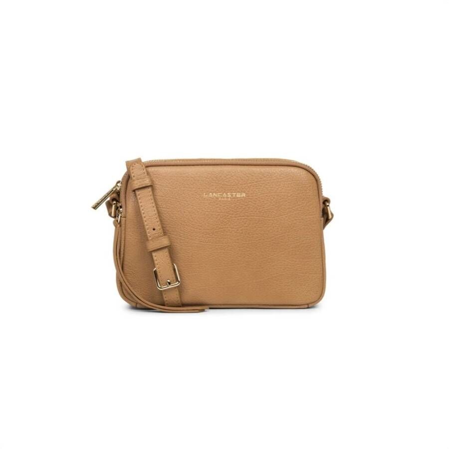 Lancaster Dune Small shoulder two zip , Oranje, Dames